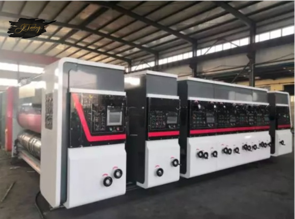 Corrugated Cardboard Flexo Three Printing Slotter Die-cutter Machine